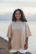 Loli en couleurs beige - T-shirt oversize