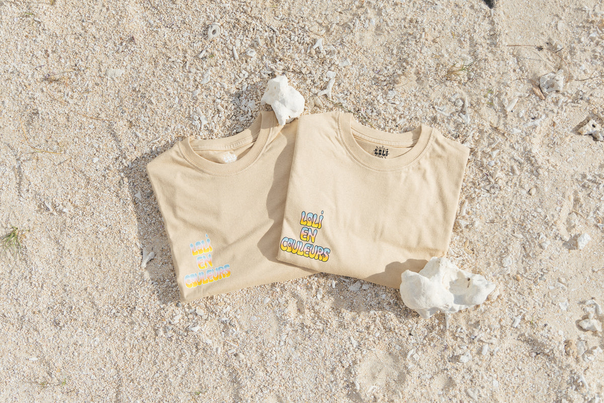 Loli en couleurs beige - T-shirt oversize