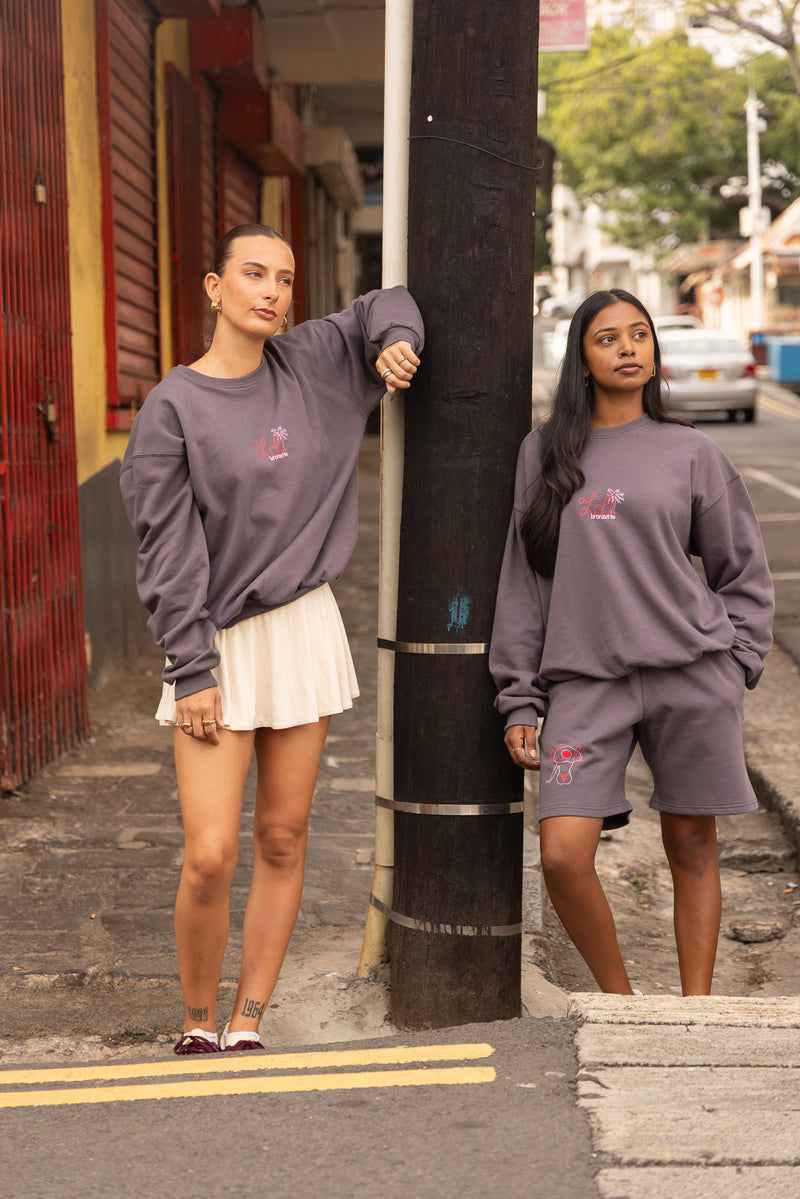 Loli bronzette gris - Ensemble oversize