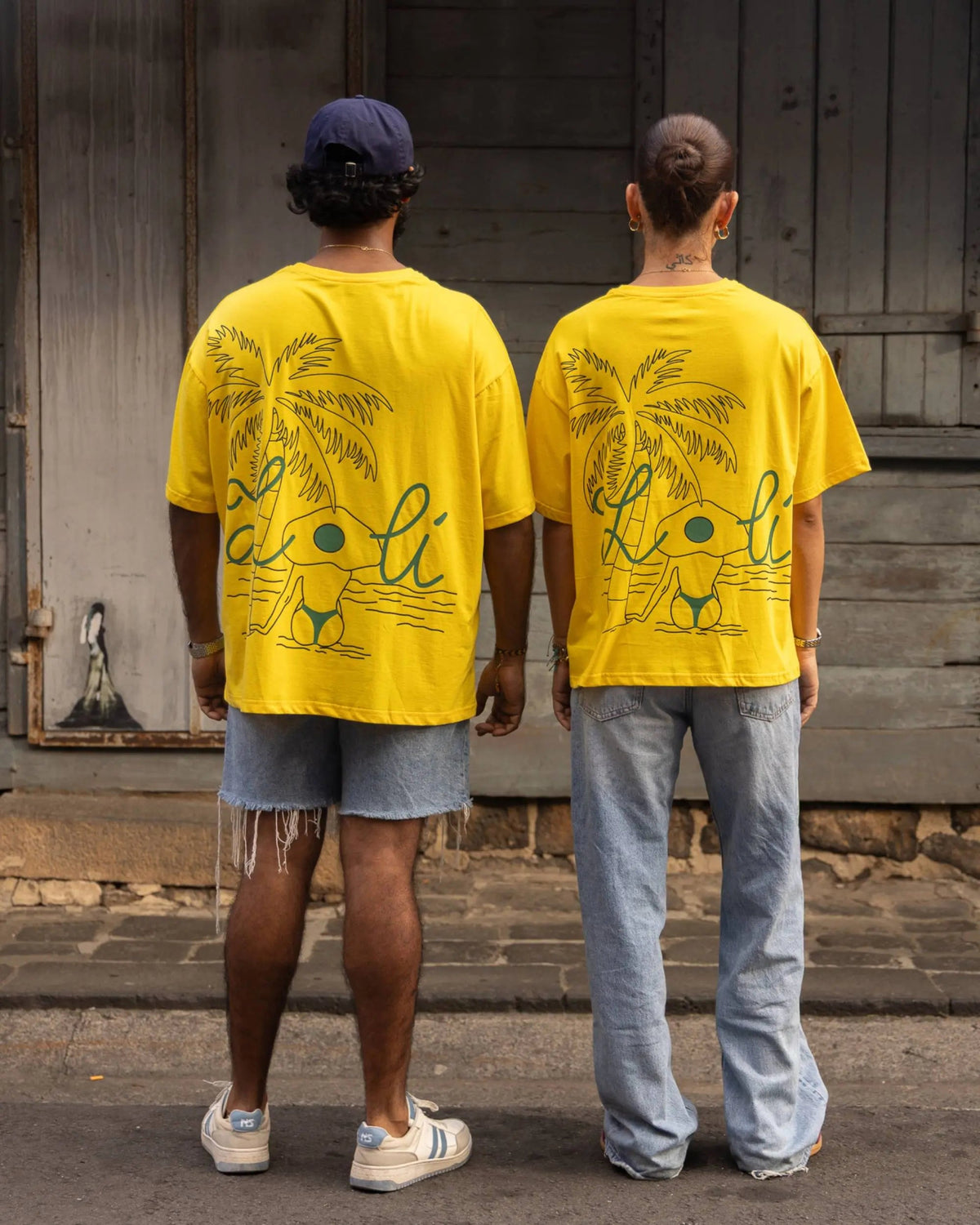 Loli Jaune Soleil  — T-shirt Oversize Loli